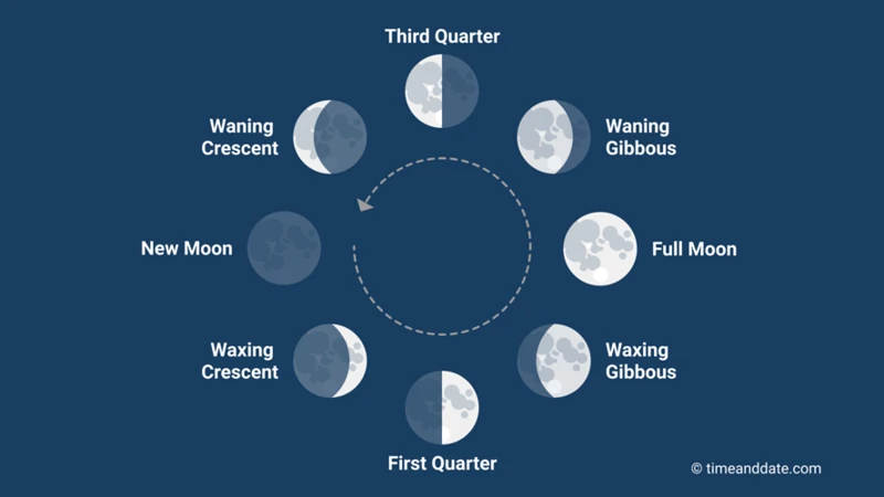 Influence Of Lunar Phases On Astrology